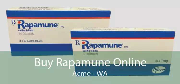 Buy Rapamune Online Acme - WA